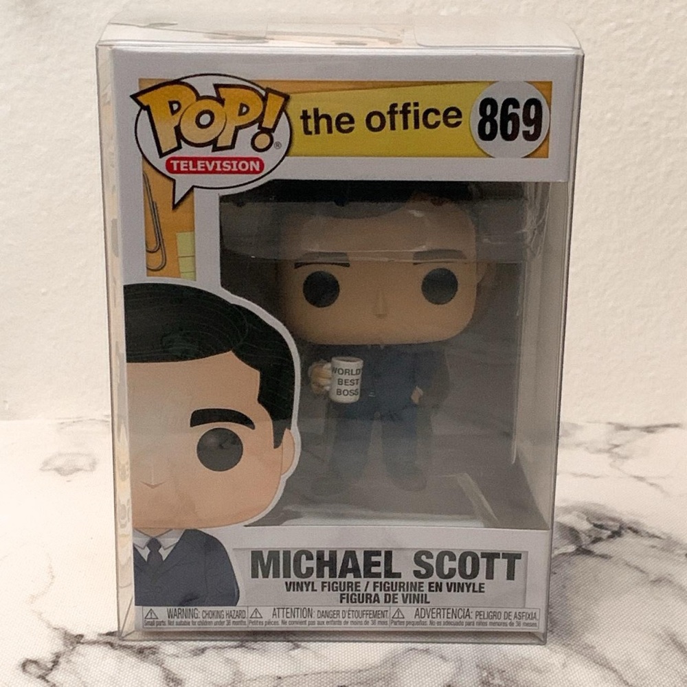 The Office Michael Scott Funko POP Figure with Protective case